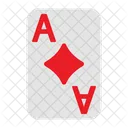 Ace of diamonds  Icon