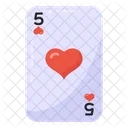 Casino Card Heart Card Ace Of Heart Icon