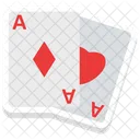 Ace Of Heart Suit Card Heart Card Icon