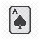Ace Of Spades Card Ace Card Ace Icon