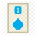 Ace Of Spades Poker Card Casino Icon