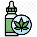 Cbd Aceite De Cbd Aceite Esencial Icono