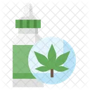 Cbd Aceite De Cbd Aceite Esencial Icono