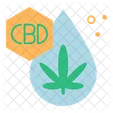 Aceite De Cbd Cbd Aceite Icono