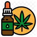 Aceite de cannabidiol  Icono