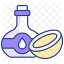 Aceite de coco  Icono