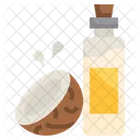 Aceite de coco  Icono