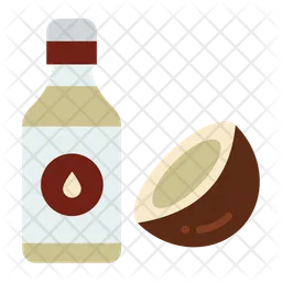 Aceite de coco  Icono