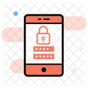 Privacidade De Login Senha Do Celular Codigo De Acesso Ícone