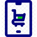 Shopping en ligne  Icône