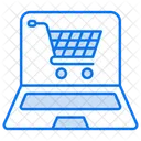 Shopping en ligne  Icône