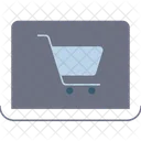 Shopping en ligne  Icône