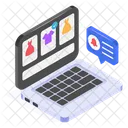 En Ligne Shopping Mode Icône