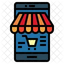 Achats Magasin En Ligne Icône