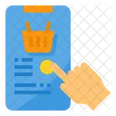 En Ligne Mobile Smartphone Icône