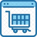 Commerce En Ligne Achats Icon