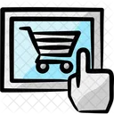 Shopping en ligne  Icône