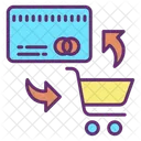 Magasiner En Ligne Achats En Ligne Panier Icône