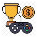 Money Making Gaming Trophy Icon