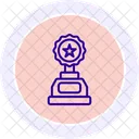 Achievement Award Line Icon Icon