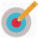 Achievement Target Dart Icon