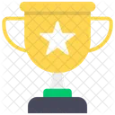Achievement Trophy Award Winning Cup Icon