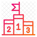実績、成果、図 アイコン