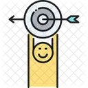 Achieving goals Icon