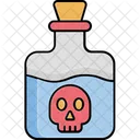 Acid Chemical Bottle Insecticide Icon