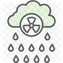 Acid Acid Rain Cloud Icon