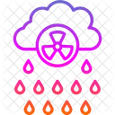 Acid Acid Rain Cloud Icon