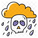 Acid Rain Nuclear Power Icon