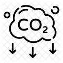 Acid Rain Acidic Precipitation Polluted Rainfall Icon