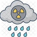 Acid Rain Environmental Pollution Acidic Precipitation Icon