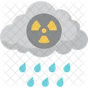 Acid Rain Environmental Pollution Acidic Precipitation Icon