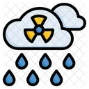 Acid Rain Chemical Rain Nuclear Rain Icon