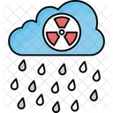 Acid Rain Danger Sign Danger Symbol Icon