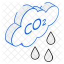 Rain Acid Rain Co 2 Icon