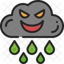 Acid rain  Icon