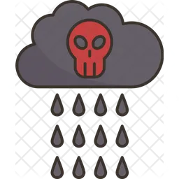 Acid Rain  Icon