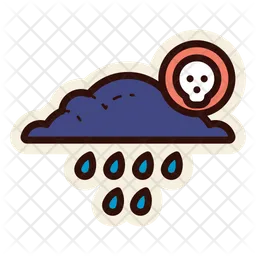 Acid Rain  Icon