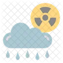 Acid Rain Nuclear Pollution Icon