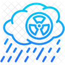 Acid Rain Rain Radioactive Icon
