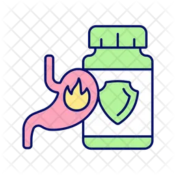 Acid reflux supplements  Icon