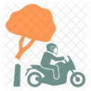 Acidente Motocicleta Colisao Ícone