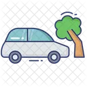 Acidente de carro  Ícone