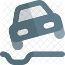 Acidente de carro  Ícone