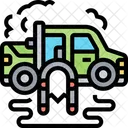 Acidente De Carro Danos No Carro Seguro De Carro Ícone