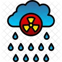 Acido Lluvia Acida Nube Icono