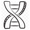 Acido Desoxirribonucleico Genetico Molecula Ícone